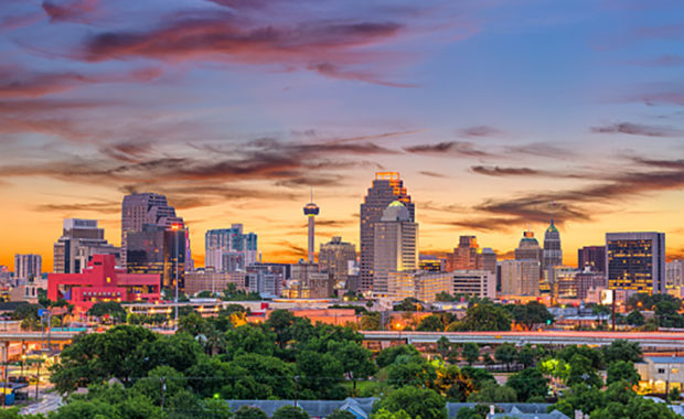 San Antonio, Texas downtown skyline