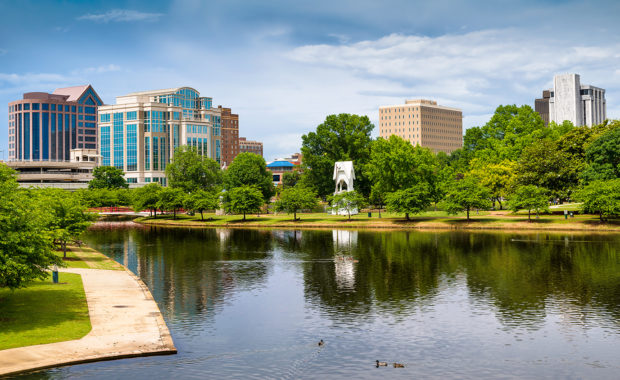 Hunstville, Alabama cityscape