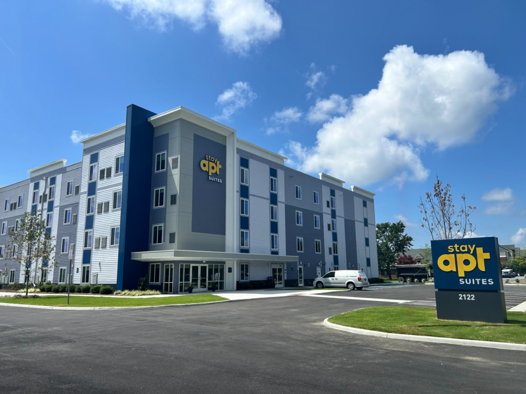 Exterior of stayAPT Hampton property.